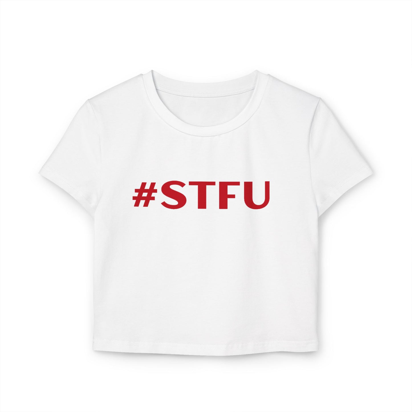 STFU Cropped Tee