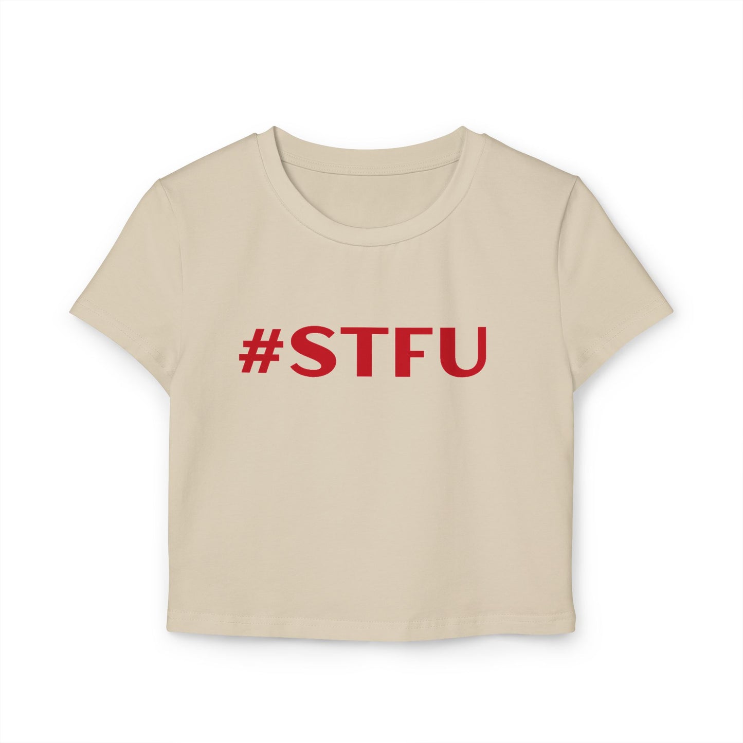 STFU Cropped Tee