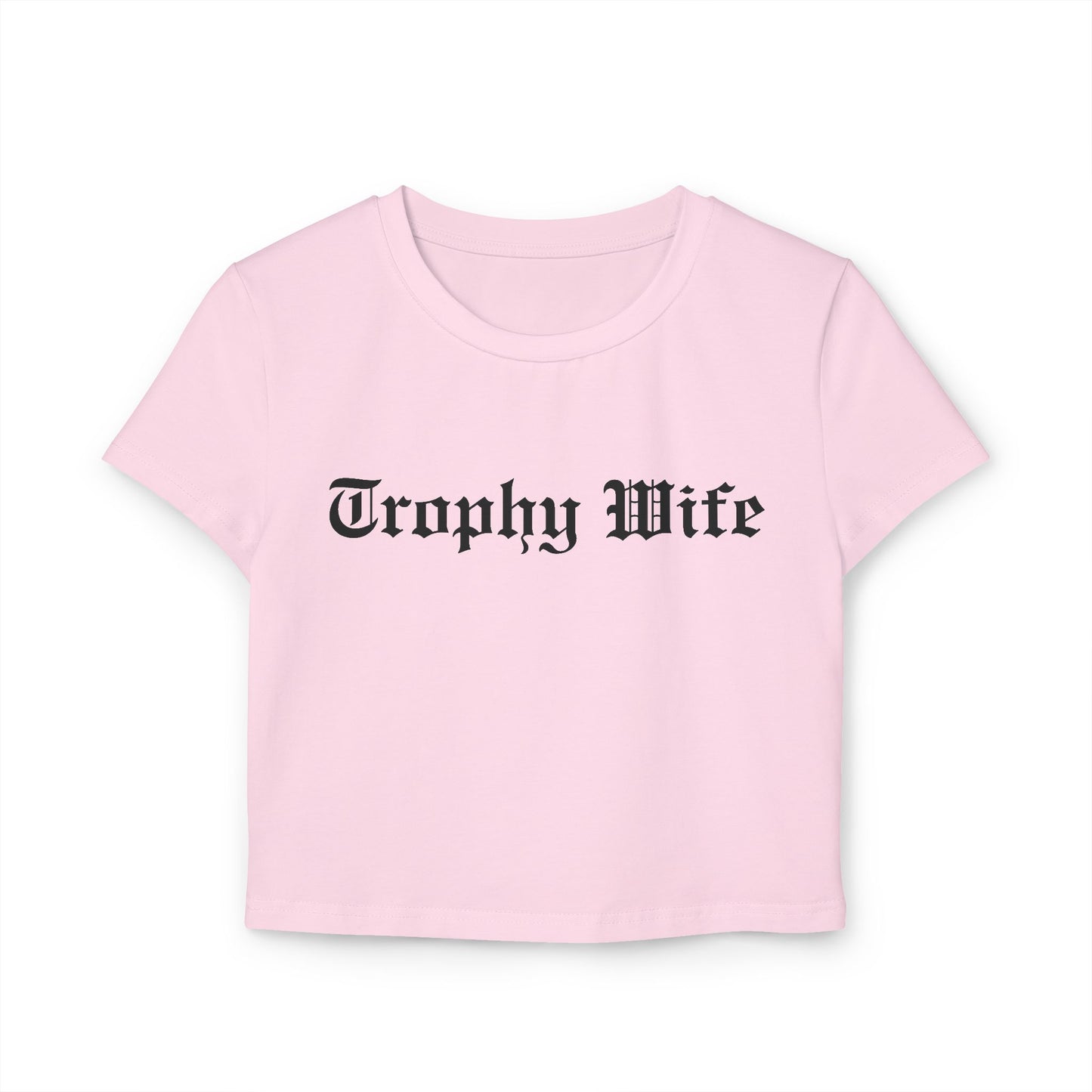 Trophy Wife Cropped Tee