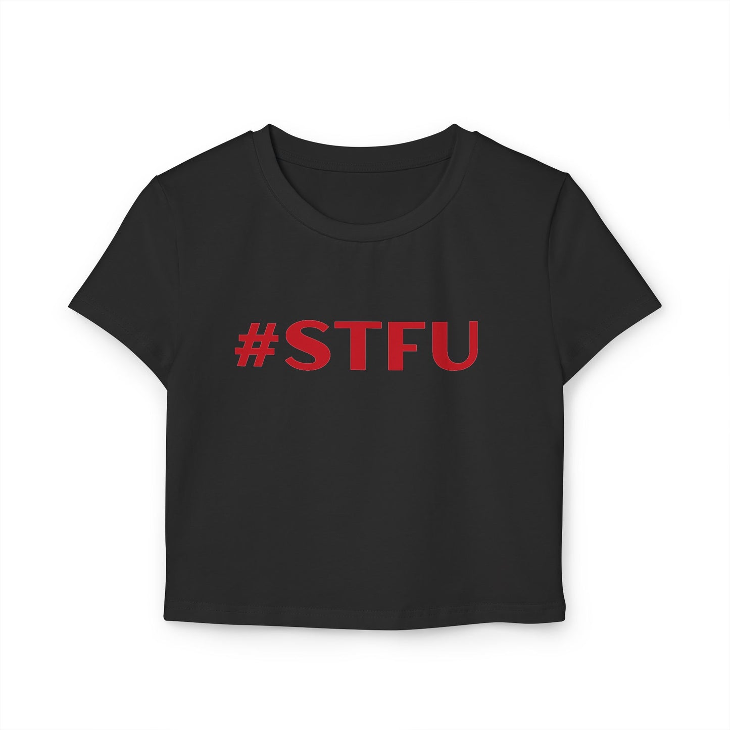 STFU Cropped Tee