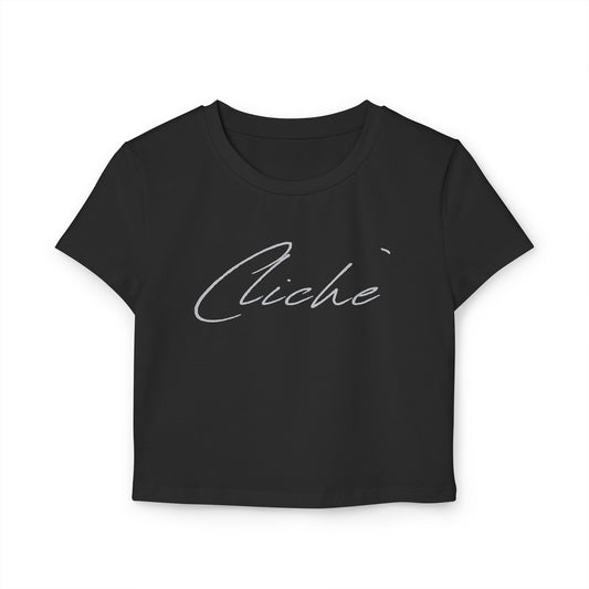 Cliche Cropped Tee