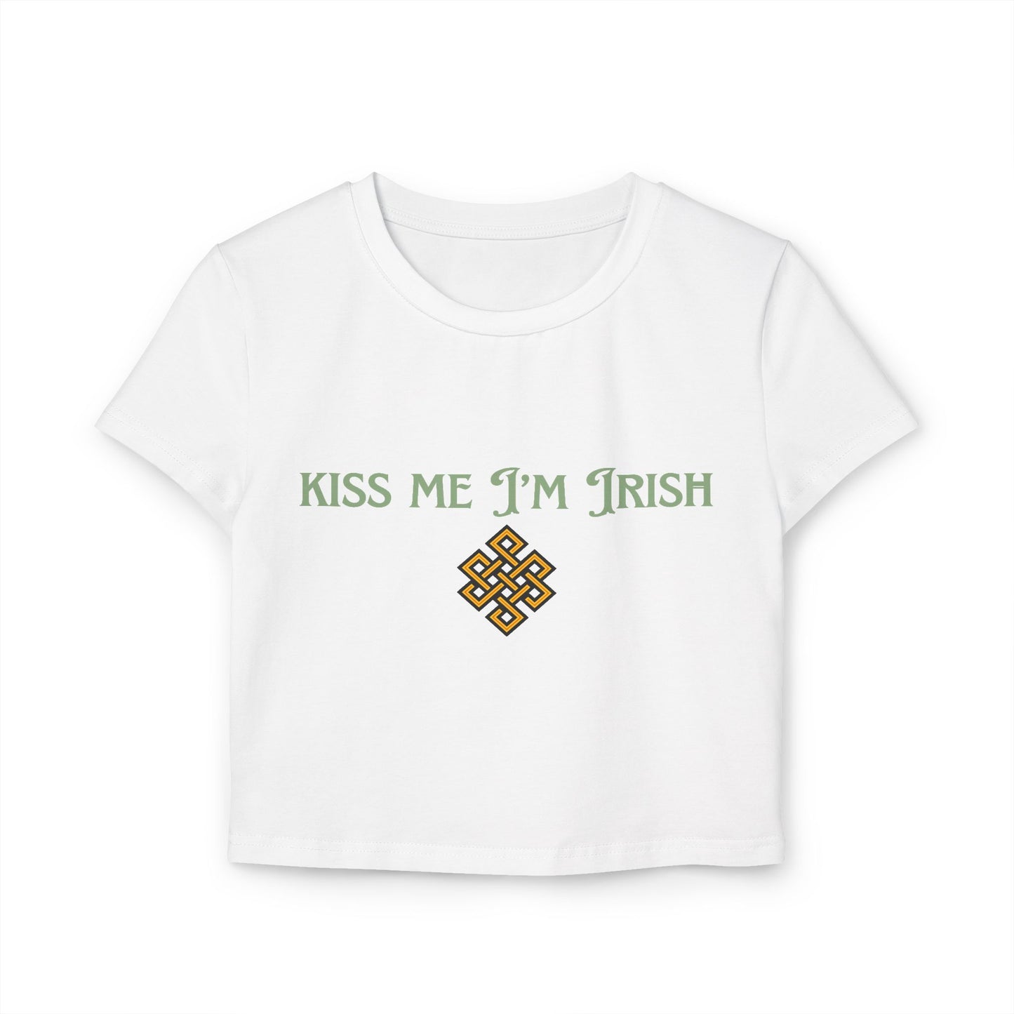 Kiss Me Cropped Tee